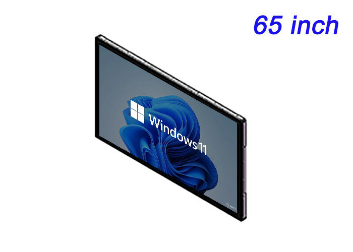 65 ιντσών Windows Touch Embedded Display για δίκτυα ψηφιακής σηματοδότησης, εφαρμογές αίθουσας ελέγχου, εμπειρίες ενθουσιασμού και παρουσιάσεις υψηλού αντίκτυπου