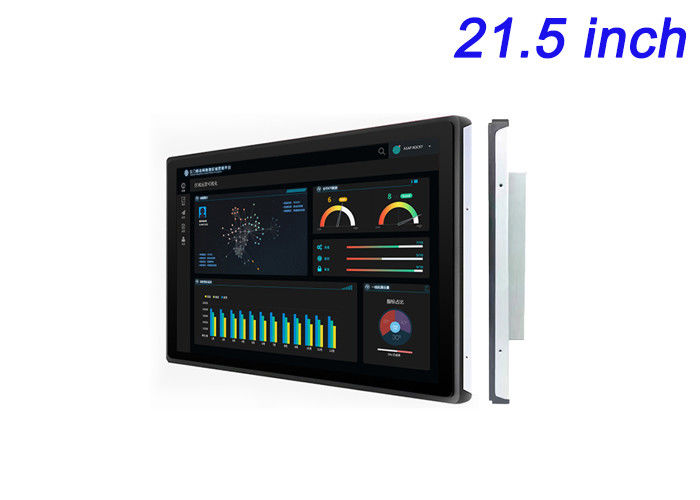 21.5-ιντσών Linux Touch Embedded Display για τα dashboards logistics, τα έξυπνα εργοστάσια, τις εταιρικές διεπαφές και τα scoreboards σταδίων