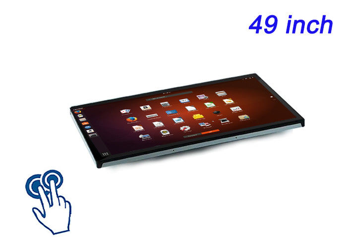 49 ιντσών Linux Touch Embedded Display για ψηφιακή σήμανση, εταιρικές λύσεις συναντήσεων, παρακολούθηση εγκαταστάσεων και ταμπλό μεταφορών