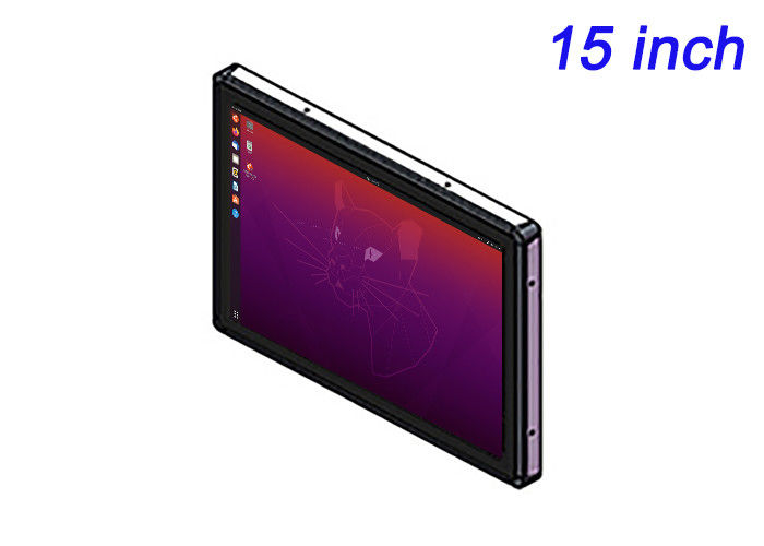 15-ιντσών Linux Embedded Display για διεπαφές μεταφοράς, ψηφιακή σήμανση, πίνακες ελέγχου παραγωγής και διαχείριση εγκαταστάσεων