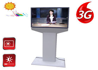 Υψηλός - επίδειξη φορέων LCD ποιοτικών LCD αγγελιών για τη διαφήμιση της μόνης υπαίθριας TV στάσεων