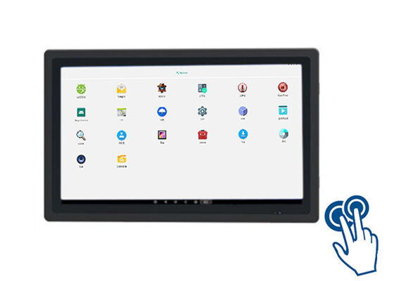 18.5 ιντσών αντηλιακό Android Touch Monitor για μεταφορικούς κόμβους και βιομηχανικό έλεγχο