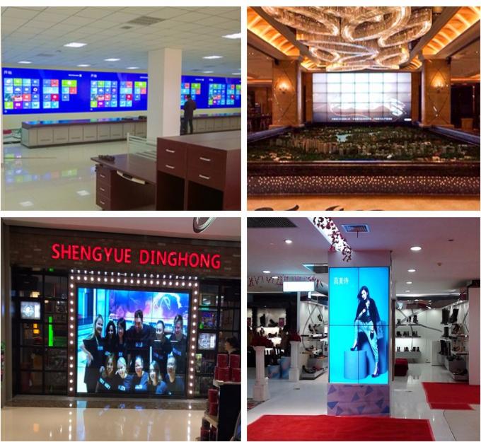 Ψηφιακός τοίχος τηλεοπτικός τοίχος KTV TV Shenzhen LCD 46 ίντσας εξαιρετικά λεπτός με την ισχυρή τρισδιάστατη συνδετική επιτροπή επίδειξης