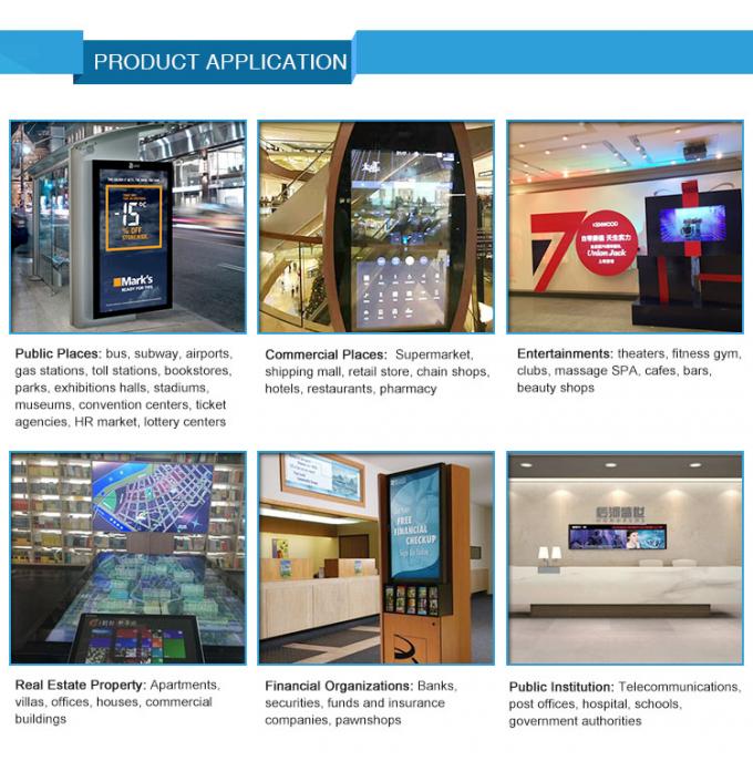 Καυτή διαφανής LCD πώλησης πλήρης HD επίδειξη σύγχρονου σχεδίου