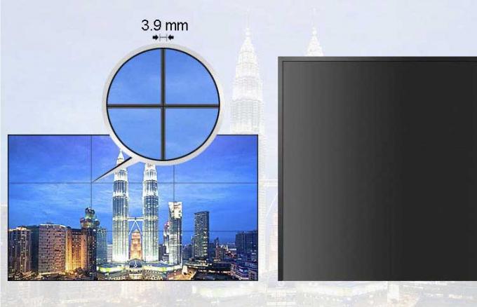 3X3 SAMSUNG 700nits HD 3.9mm εμπορική οδηγημένη backlight LCD πατωμάτων επίδειξη τοίχων στάσεων