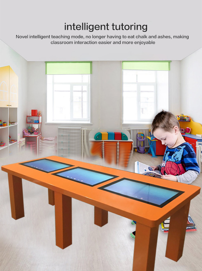 Εξατομικεύσιμη μεγέθους πολυ επιτραπέζια LCD αφή παιδιών διασκεδάσεων αφής σημείου χωρητική για τα παιδιά που παίζουν στον παιδικό σταθμό