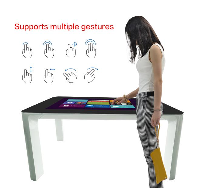 Διαλογικός χωρητικός ψηφιακός πίνακας οθόνης αφής LCD για τον έξυπνο πίνακα αφής παιχνιδιών/διαφήμισης/έκθεσης